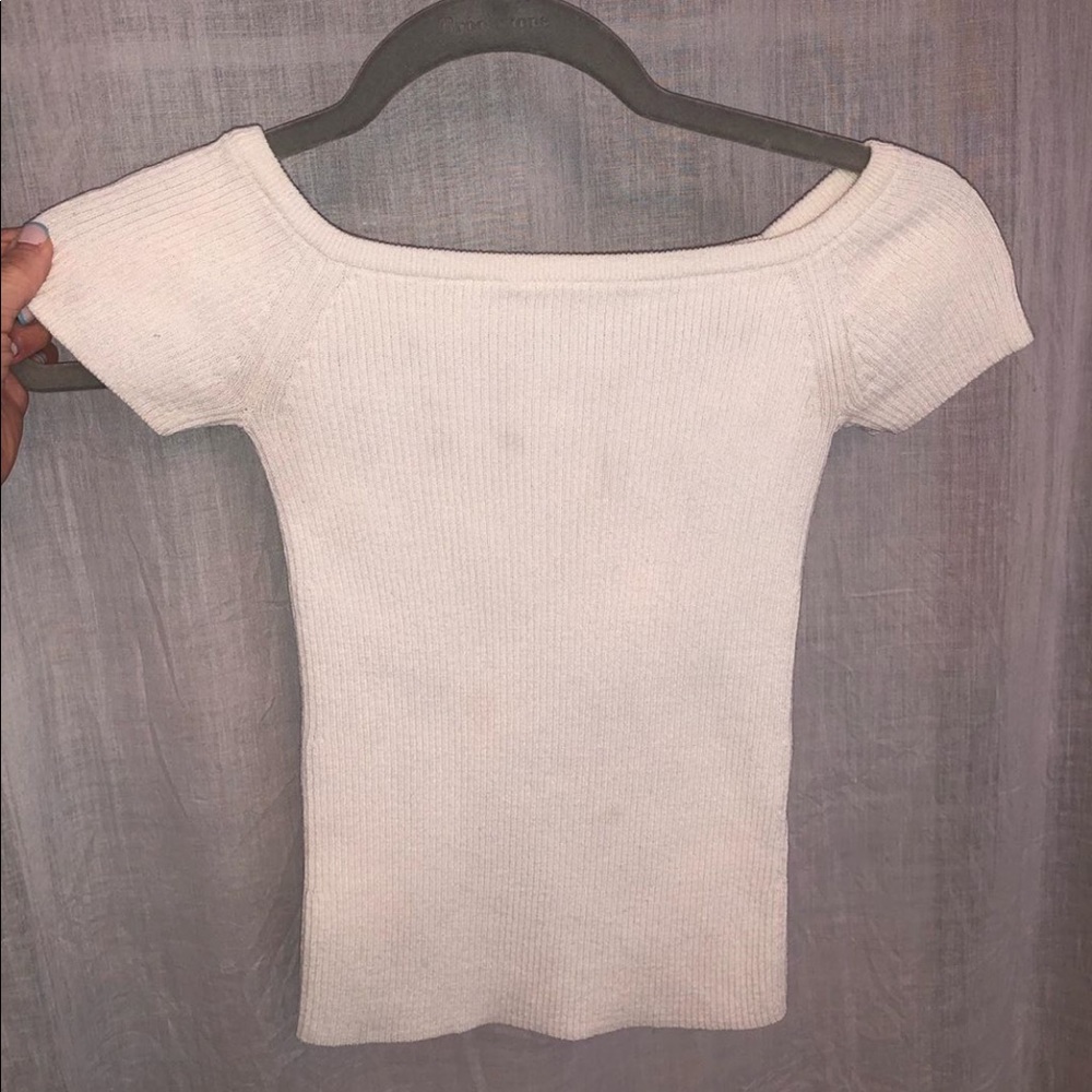 Madewell off the shoulder top